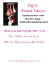 Event flyer for Bras for a Cause